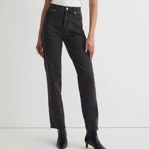 Madewell Perfect Vintage Straight Jean in Lunar Wash
